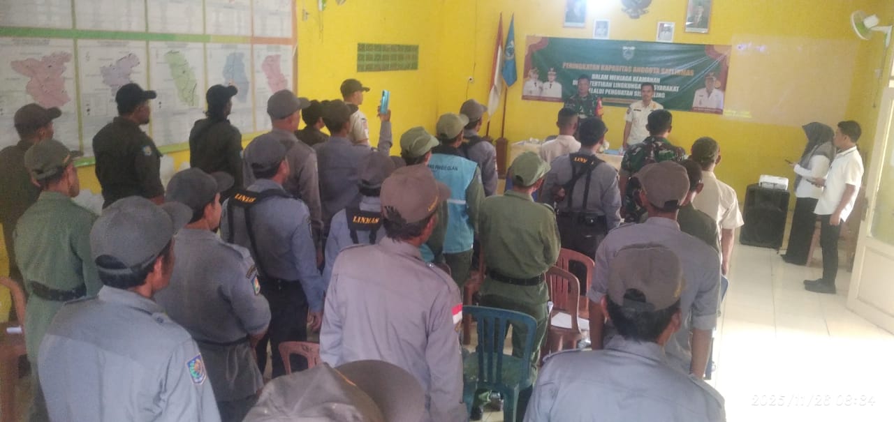 Danramil 0103 Banjar Peningkatan Kapasitas Satlinmas Kecamatan Banjar&hellip;