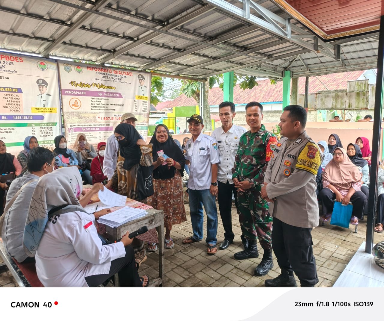 BABINSA KORAMIL 0104/CIMANUK LAKSANAKAN PENDAMPINGAN PENYALURAN BLTS ALOKASI…