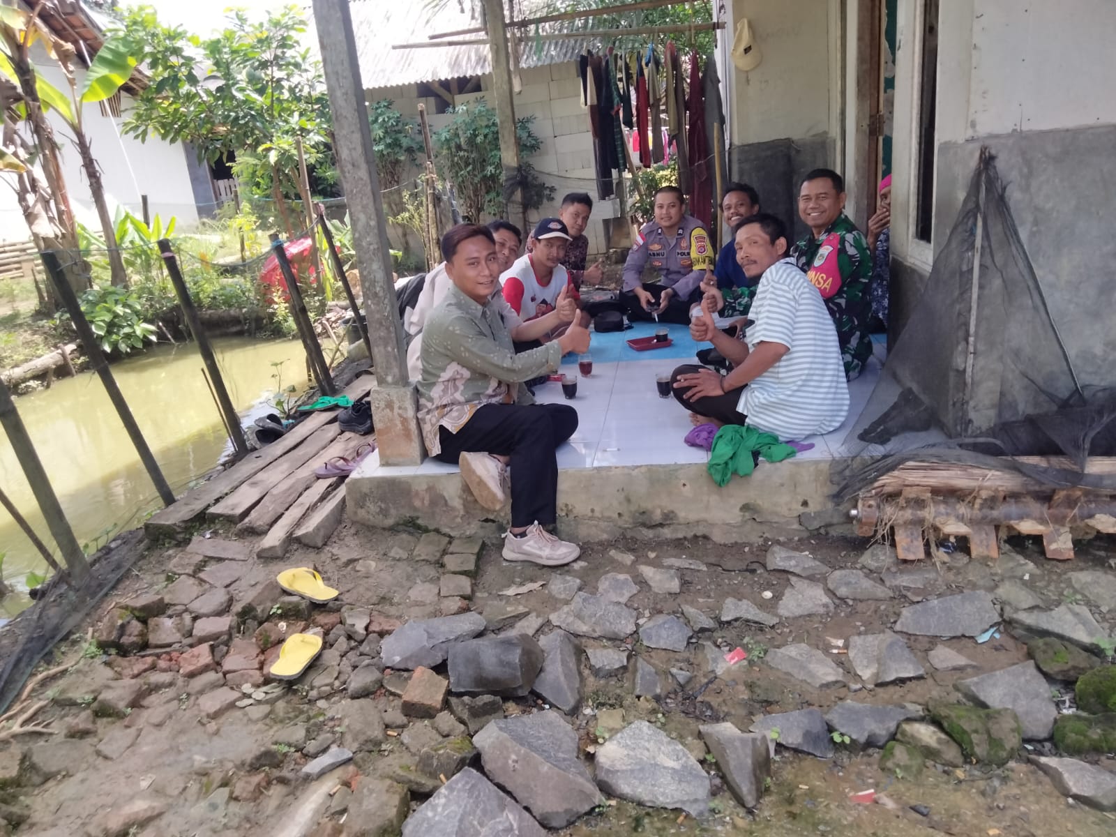 BABINSA KORAMIL 0106/CIKEUSIK LAKSANAKAN PENDAMPINGAN WARGA SUMURBATU DALAM&hellip;