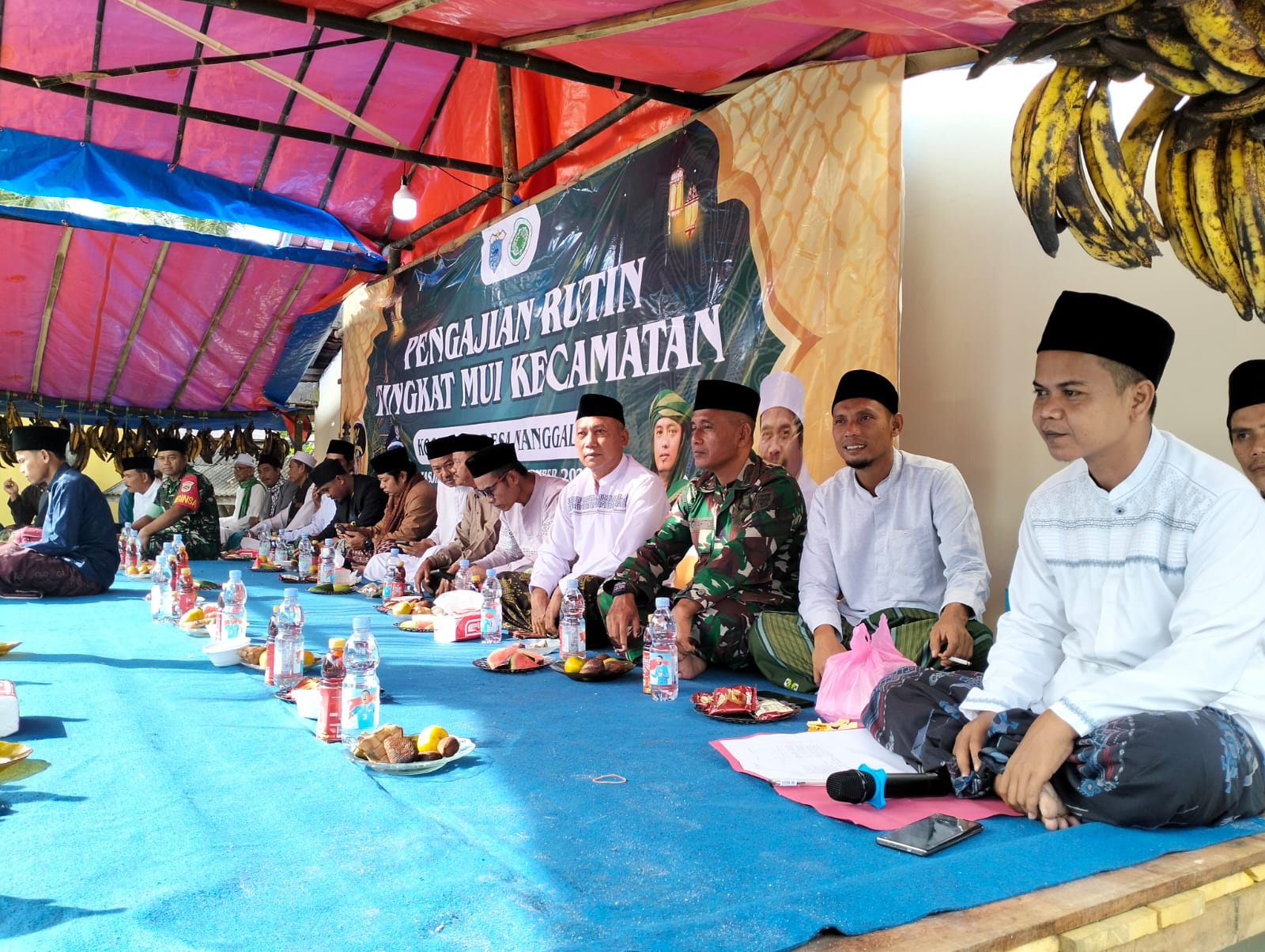 DANRAMIL 0116 CIKEUSIK HADIRI PENGAJIAN RUTIN MUI TINGKAT…