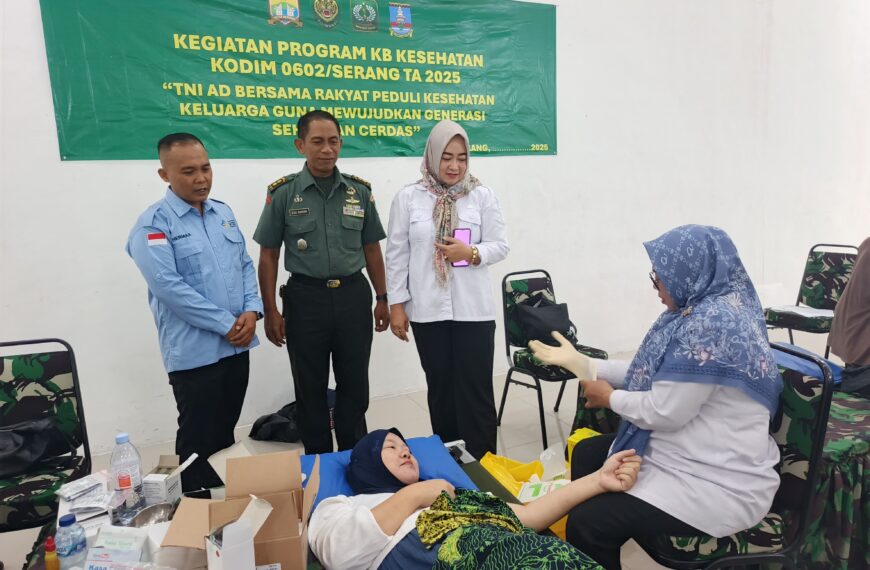 Sinergitas Kodim 0602/Serang Bersama Pemerintah Kab. Serang…