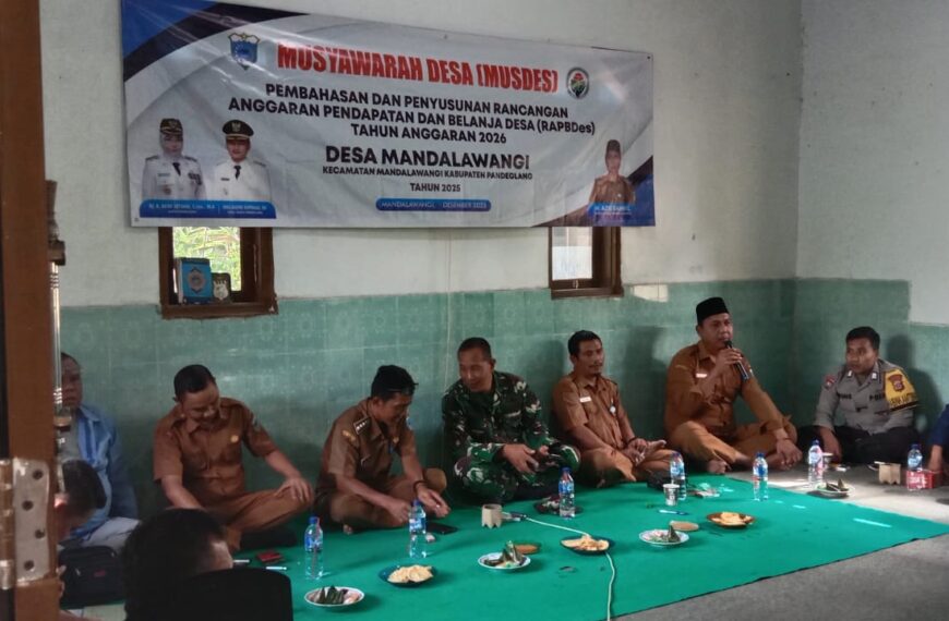 DANRAMIL 0105/MANDALAWANGI HADIRI MUSYAWARAH DESA&hellip;
