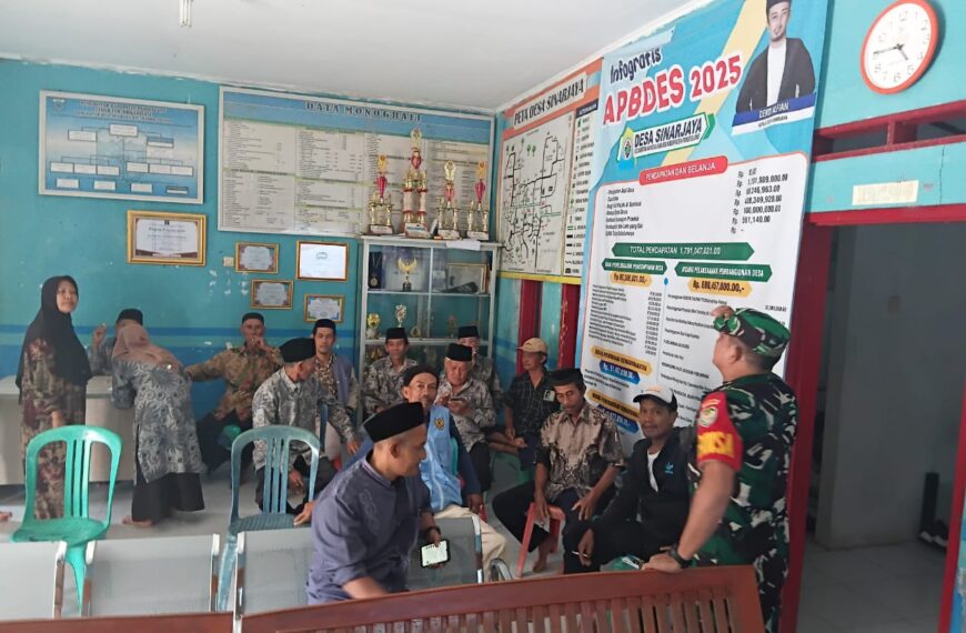 Babinsa Koramil 0105/Mandalawangi Hadiri Musyawarah&hellip;