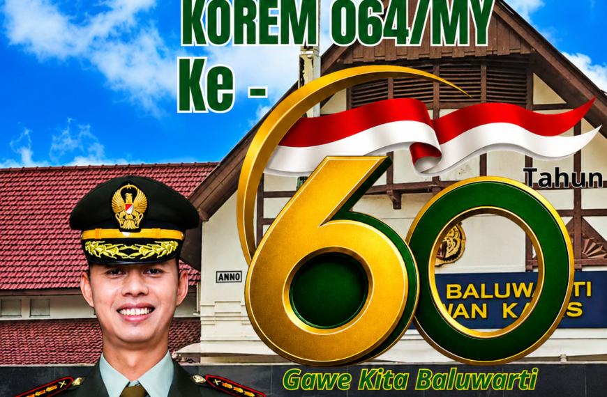 DIRGAHAYU KOREM 064 MAULANA YUSUF&hellip;