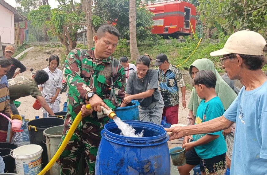 Saat Sumur Mengering, TNI Bergerak&hellip;