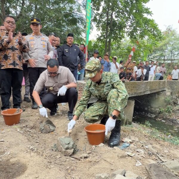 Penantian Empat Dekade Berakhir, Kodim 0602/Serang Bangun Jembatan…