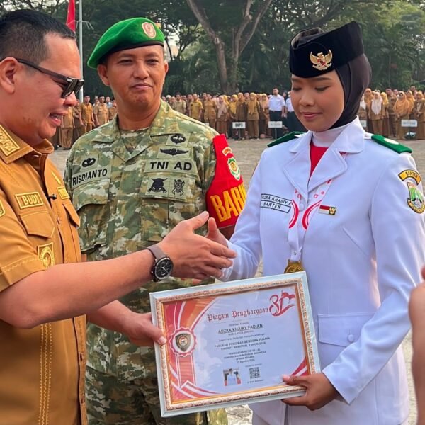 Anak Babinsa Ukir Prestasi Nasional, Adzra Khairyfadian&hellip;