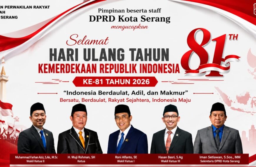 Pimpinan beserta seluruh staf DPRD…